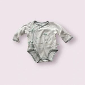 Baby Cotton Pig Onesie